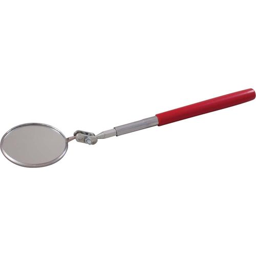 Telescopic Inspection Mirror, Made in USA, Cushion Non-Slip Grip (Telescopic Inspection Mirror - 2-1/4" Circular)