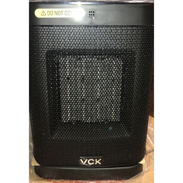 VCK Portable Space Heater with 80° Oscillation & Remote, 1500W PTC