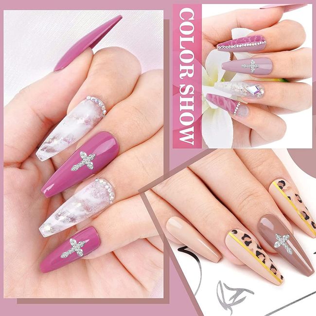 Nail Art Kit Nail Art Decoration With 3d Rhinestone For Girls Ages