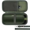 Lebakort Storage Case Compatible BOSE SoundLink Flex Bluetooth Speaker Portable Wireless Speaker (Dark Green Case)