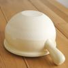 Iga Ware Yukihira Hot Pot Cream (Small No. 4)