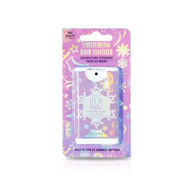 Mad Beauty Let It Snow Moisturising Hand Sanitizer (Frosted Berries)