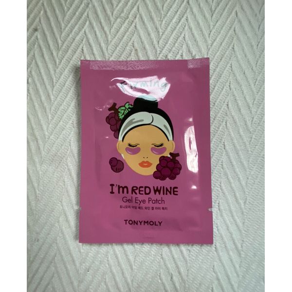 TONYMOLY TONY MOLY  I'm Red Wine Firming Gel Eye Patch NEW