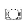 Panasonic WCF3003WK Embedded Firefly Switch for Housing Equipment, White