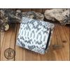 Godin Sppw8098cp.mNat Natural Diamond Python Short Wallet, natural white