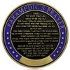 EMS Paramedic's Prayer Challenge Coin
