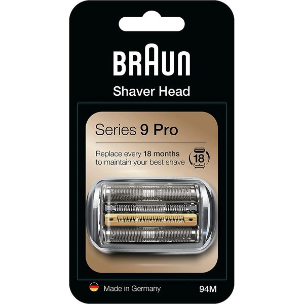 Braun Shaver Replacement Blade Series 9 Pro 94M (Overseas Version for F/C94M) Net Blade Inner Blade Integrated Cassette [Parallel Import]