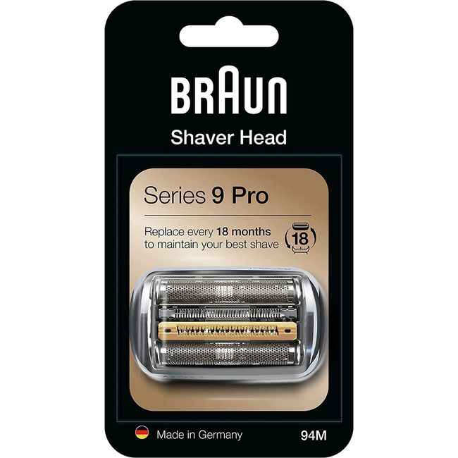 Braun Shaver Replacement Blade Series 9 Pro 94M (Overseas Version for F/C94M) Net Blade Inner Blade Integrated Cassette [Parallel Import]