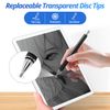 Stylus Tips Replacement Tips only [12 Pack] Passive Stylus Pen disc Universal nibs Compatible with Capacitive Touch Screen