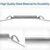 Washer Front Panel Door Boot Spring Clamp Assembly for LG Electronics 2W20017E Washing Machine Boot Steal Retaining Ring