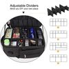 Makeup Backpack, Professional Makeup Case Extra Large Travel Train Case Makeup B