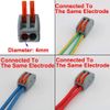 CESFONJER 2 Port Cable Connectors, Lever Compact Plug-In Terminals (33 Pieces)