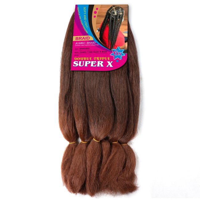 QUE SOFT 6X VALUE PACK JUMBO BRAIDING HAIR