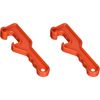 Linzer 5425 Plastic 5-Gallon Paint Can Opener, Orange (Large (2 Pack))