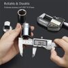 Digital Caliper 6-Inch Stainless Steel Electronic Micrometer with LCD Auto-Off