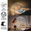 Adjustable LED Desk Lamp Swing Arm Lamp with Clamp Eye-Caring Reading Desk Light