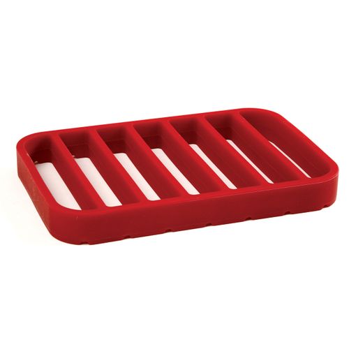 Norpro, Red Rectangle Silicone Roasting Rack, 1 EA