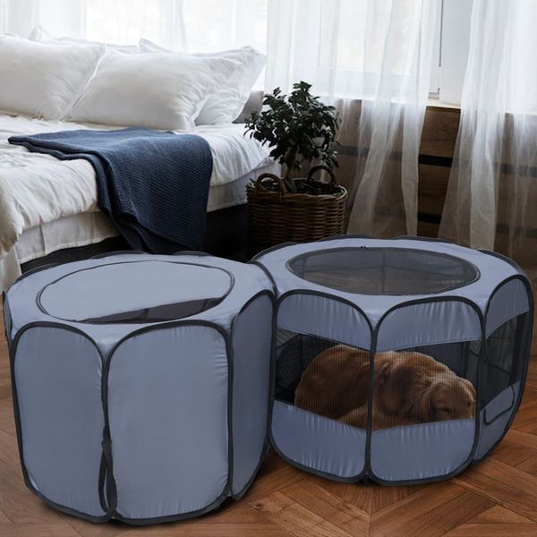 Pet Playpen Portable Kennel Puppy Tent Kitten Fence Oxford For Dogs Cats Rabbits