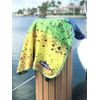 Microfiber Towel MAHI MAHI Skin Design by DRYSHORE 