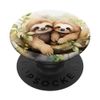 Sloth and Baby Sloth Watercolor PopSockets Standard PopGrip