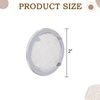 Raneped Circular Screen Vent Cover, 2 Inch Diameter, Metal Mesh, 6-Pack
