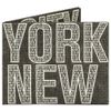 New York City pattern paper wallet lightweight paper wallet