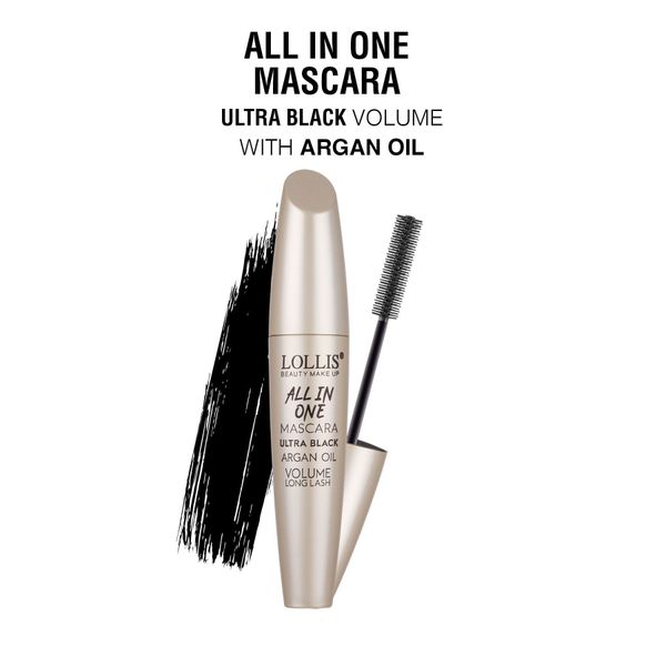 All In One Ultra Black Argan Oil Volume Mascara / All In One Ultra Siyah Hacim Veren Maskara / Rimel