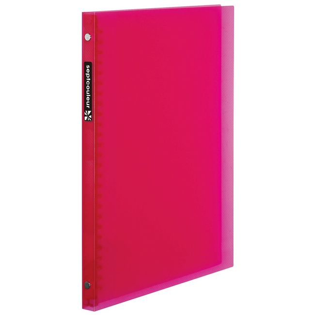 Maruman F007B-08 Loose Leaf Binder, B5, Septocrulle, 26 Holes, Pink