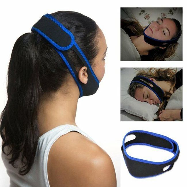 Anti Snore Strap Snore Stop Adjustable Anti Snoring Chin Strap Quiet Sleeve Jaw