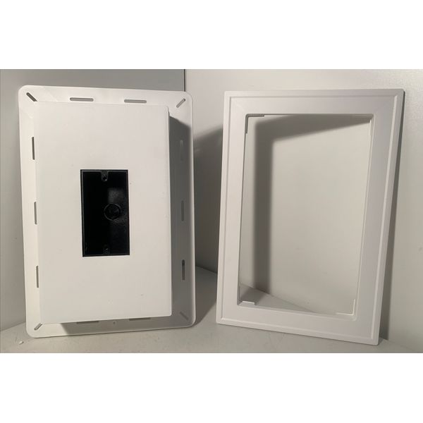 J-Block Outlet Box Wet Location Electrical Large 12-1/2” x 8-1/2” PlyGem White