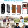 Wireless WiFi Video Smart Doorbell Phone Security Camera Door Bell Ring Intercom