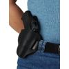 Barsony Black Leather Pancake Holster for Bersa Thunder 380 32 Left