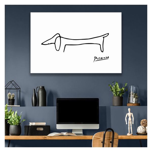 picasso paintings cute dog picture picasso art panel van gogh picasso picture art panel art frame modern poster decorative painting canvas decor series art board room decor entrance wall decor wall