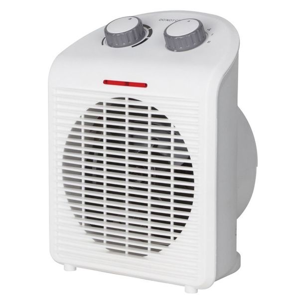 EFH1518 1,500-Watt Max Portable Electric Fan Heater with Thermostat, White