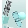 Portable Toothbrush Cup 8 in 1 Wash Set Storage Case, Toothbrush & Toothpaste Shower Gel Shampoo Comb Travel Kits Toiletry Sub (Gray)