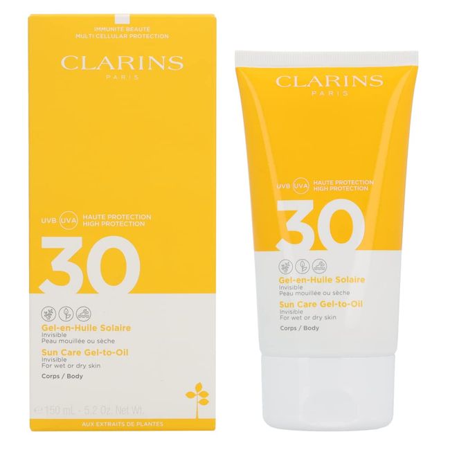 Clarins GEL EN HUILE SOLAIRE SPF30 - NEW 2020