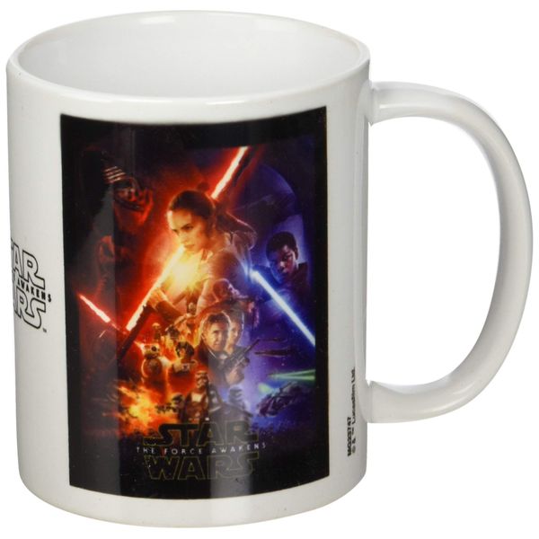 Star Wars Episode VII Pyramid International (One-Sheet) Official Boxed Ceramic Coffee/Tea Mug, Multi-Colour, 11 oz/315 ml