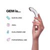 Unbound Gem: Double Ended, Body Safe, Glass Sensation Device