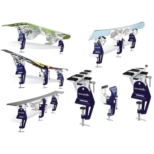 SKIN Star Racing Ski Vise World Cup Special Ski Clamp – Cross Country