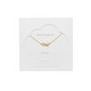Estella Bartlett Gold Plated Multi CZ Infinity Necklace