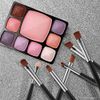 BS-MALL Makeup Eye Brush Set 20 Pcs Eyeshadow Brushes Makeup Brushes Rose Brown