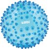 Ludi - Blue Massage Ball - Sensory Awakening for Babies from 6 Months - Soft Nubs - Stimulation, Dexterity and Coordination - 100% PVC - Washable - Diameter 20 cm - Relieves Teeth and
