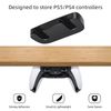 Mcbazel Under Desk Mount for PS5/PS4 Controller, PS4 Controller Holder Compatible with PS5/PS4 Controller,PS5 Controller Under Desk Mount- Black
