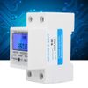 Backlight Energy Meter Single Phase Din Rail Energy Meter 2P Large Screen Multi‑Function Backlight Electric DDS1891 with User Manual