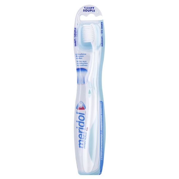 meridol Zahnbürste Sanft, 2er Pack (2 x 1 Stück)