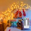 Enchanted Willow Vine Lights for Wall: 7.5FT Led Twinkling Tree Branch Light for