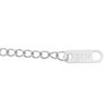 Kigu Grace Personalised Name Necklace - Adjustable Chain - Silver Tone - Incl Gift Packaging