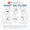 Fits GE RPWF SmartWater Comparable Refrigerator Water Filter