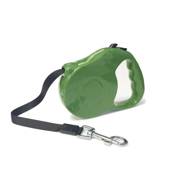 JZ Trading Corp Retractable Dog Leash 11.5 FT (Green)