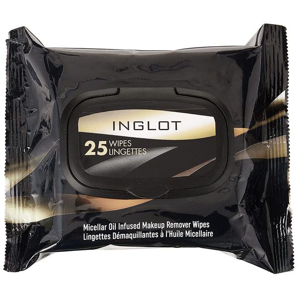 INGLOT Micellar Oil Infused Makeup Remover Wipes